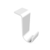 Agape Держатель для полотенец 25х70 мм, цвет белый