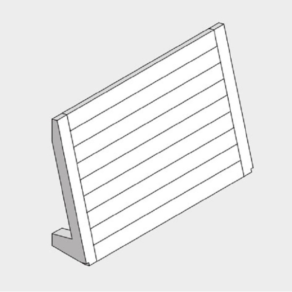 Effegibi BodyLove S Спинка / Подголовник из хемлок 