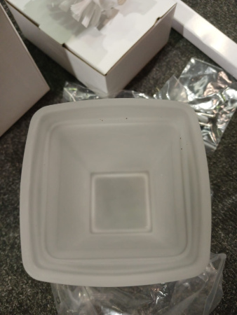 Emco Cue Ершик подвесной, матовое стекло/ хром (небольшие сколы внутри колбы) 