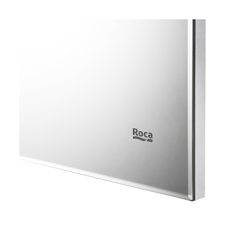 Roca THE GAP ORIGINAL Зеркало 800x32x850 мм, с LED-подсветкой сверху, антизапотевание, выкл-кнопка внизу под зеркальным полотном (ZRU9302689) 