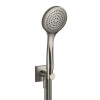 Gessi Emporio Emporio shower Душевой комплект, состоящий из вывода воды, держателя, шланга 1,50 м и лейки, цвет: Finox Brushed Nickel