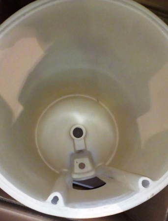 SIMAS Top e lavabi d'arredo Раковина напольная цилиндрическая 51х83,5см с 1 отв-м пробитым вручную, белая 