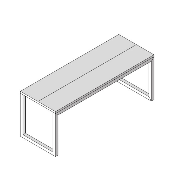 Eﬀegibi Logica Скамейка 69x41x Н: 45см, конструкция из алюминия, сиденье из ламинир. кер.гранита толщ. 3,5мм и закал. стекла толщ. 15мм, цвет: sand 
