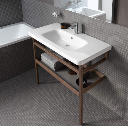 Duravit DuraStyle Раковина  для мебели,с перел., с 1 отв. под смес., 800x480мм, Цвет: Белый 