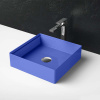 Artceram SCALINO Раковина настольная 38x38 см, цвет blu zaffiro