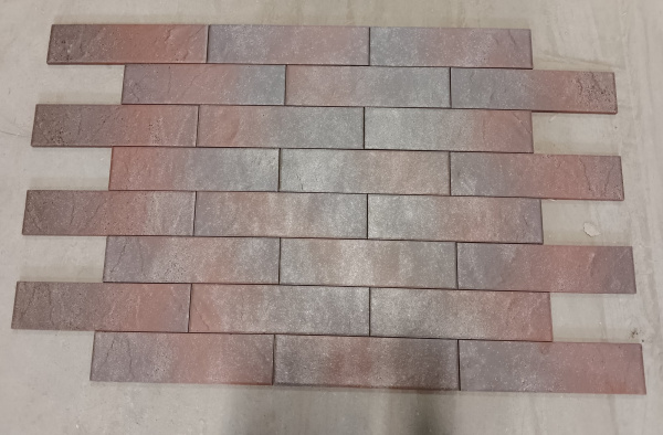 Плитка фасадная Ceramika Paradyz Semir Brown elewacja 24,5x6,6 (0,71) 