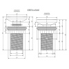 Salini Донный клапан  для раковины  D502 "Up&Down" для Armonia, Gloria 312, цвет: S-Sense, белый глянцевый 