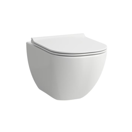 Laufen Basal Combipack Унитаз подвесной Rimless+сиденье SoftClose и быстрое снятие, цвет  белый 