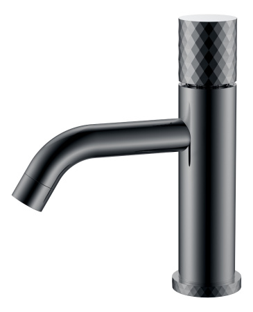 Смеситель STICK для умыв. низ. Shine Gun Metal DIAMOND 