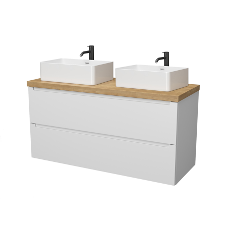 Тумба под раковину/столешницу/столешницу Дион, Белый мат 120 