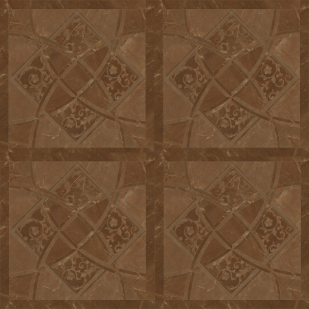  262533 EMOTE FONDO INTARSIO Pulpis Marrone RET. 78x78 см 