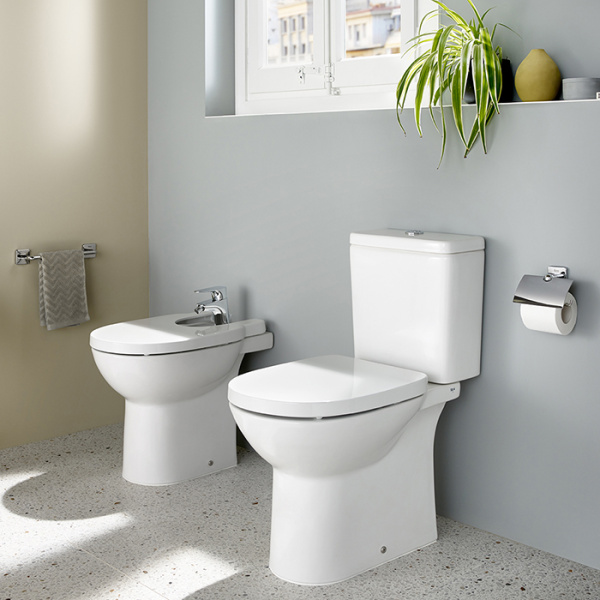 Roca DEBBA Бачок с механизмом двойного смыва 4,5/3 л, 340x160x360 мм, с нижним подводом воды, белый (734199100Y) (СЦ по Акции) 