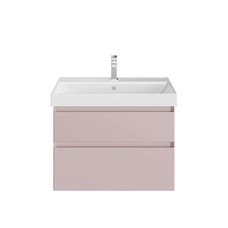 Kerama Marazzi Тумба CUBO подвесная с ящиками 70, мальва матовая 