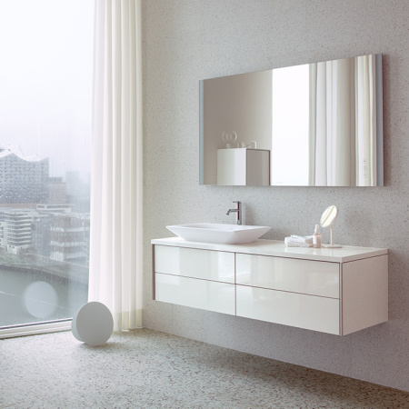 Duravit XViu Зеркало с подсветкой 1620x800x40мм, сенсорное управление, цвет: champagne matt 