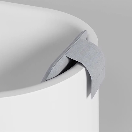 SALINI Подушка для ванны 495x355x70мм , Цвет: Stone 