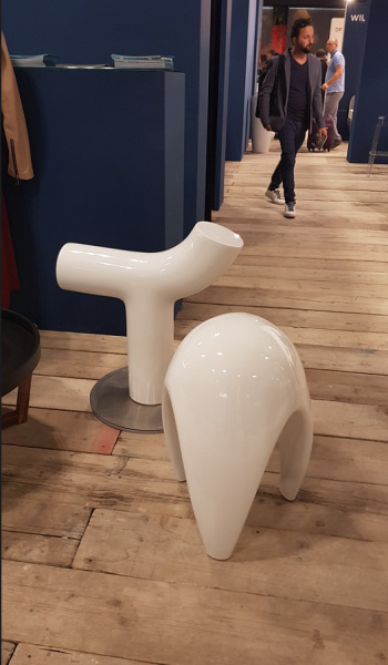 Kerasan Artwork Cтатуэтка декоративная из керамики для ванной комнаты  "MOSCARDINO", цвет белый 