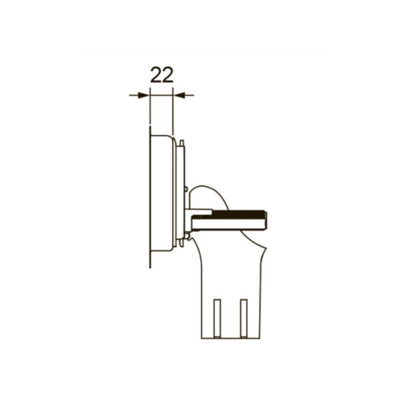 TECE Крышка бачка с контейнером ll для гиг. таблеток (TECElux mini/square glass/velvet/loop/now) 