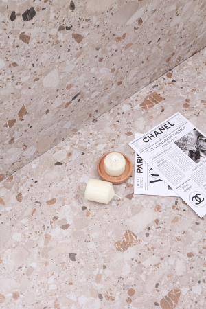  Тераццо кремовый матовый карвинг 60x120 (1,44) 