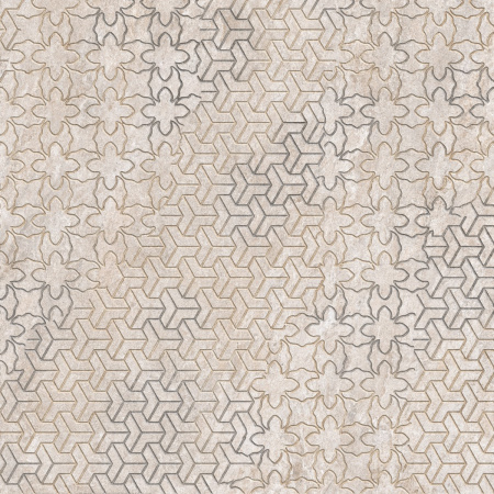 Quarstone Декор "Пэчворк" R10b 7рек 60x60 