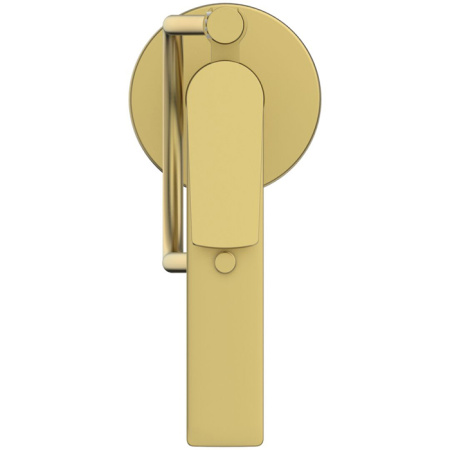 Ideal Standard La Dolce Vita Смеситель для ванны, напольный, с ручным душем, без A6133NU, цвет: PVD Brushed Gold 