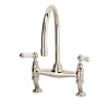 Devon Heritage Смеситель для кухни настольный, цвет никель блестящий
