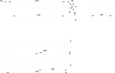 BETTE Ножки для ванны (комплект) (продаем только с ваннами!) 
