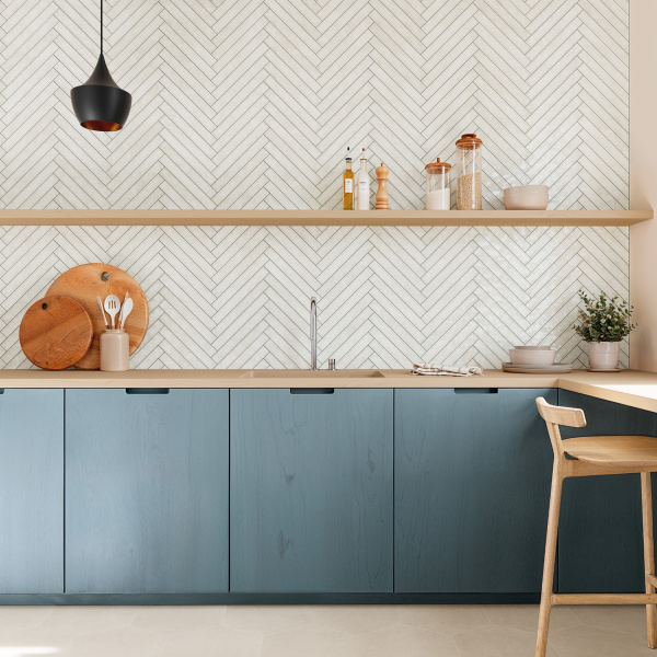 Керамогранит DNA Mistral White 3,7х31 (40 шт/0,459/0,011 м2) 