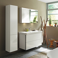 Burgbad Iveo Комплект мебели с раковиной 1200 мм, цвет белый глянец