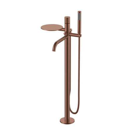 Смеситель STICK напольный BRUSHED BRONZE ручка TOUCH 