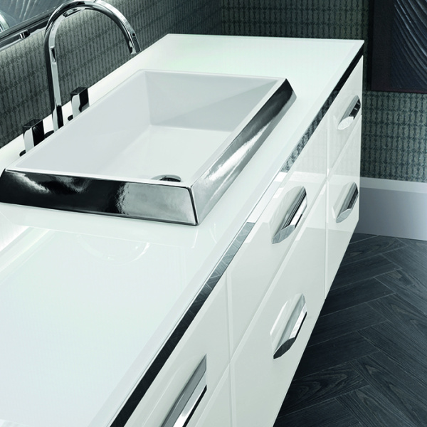 VITAGE milldue edition Зеркало DIAMOND 144хh110см со светодиодной подсветкой рамка сталь, цвет: сталь 