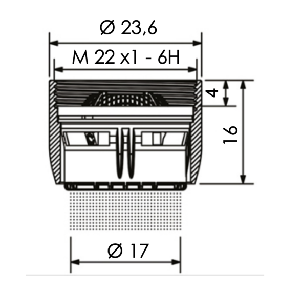 Аэратор смесителя для кухни, F22 Remer 81A 
