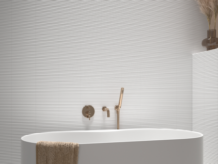  28454 COSTA NOVA White Matt 5x20 см (108 кор./палл.) 