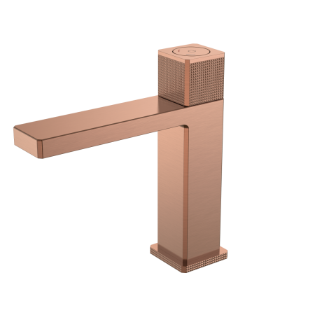 Смеситель автоматический для раковины QUAD COPPER BRUSHED 