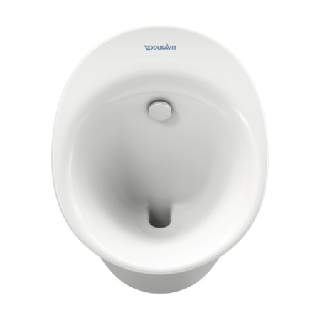 DURAVIT WHITE TULIP Писсуар 320х340 мм., без смывного края, с вытяжкой, подача воды сзади, сток горизонтальный, без "мушки", цвет белый 