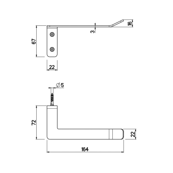 QuadroDesign Аксессуары QA1401AS Держатель для туалетной бумаги, цвет Brushed Stainless Steel 