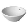 Duravit Bacino Раковина круглая 42 cm с переливом, без отв под смеситель, вкл. крепление, цвет белый  (Спец.цена из наличия)