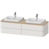 Duravit Happy D.2 Plus Раковина 600х400мм, без перелива,с выпуском с керамической крышкой цвет: белый (Спец.цена из наличия) 