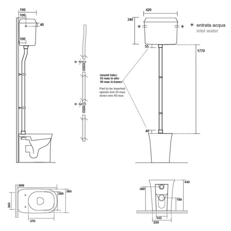 Kerasan  The New Yorker Сиденье для унитаза SLIM, быстросъемное, SoftClose, цвет: белый матовый 