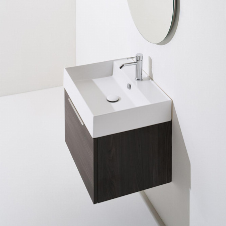 SIMAS AGILE  Тумба подвесная 50x46xh40 см, для раковины AG51, 1 ящик, ручка матовый хром, цвет OXIDE 