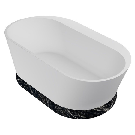 THG Montaigne marbre Grand Antique à manettes Смеситель для ванны набортный на 5отв., Цвет: Matt nickel PVD 