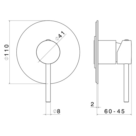 Newform XT Внешняя часть смесителя для раковины, цвет: carbon satin 