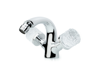 Смеситель для биде CRYSTAL, хром_Комплект 