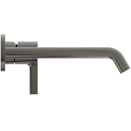 Ideal Standard Joy Смеситель для раковины, встраиваемый, излив: 22.5см, без комплектом №1 A1313NU, цвет: PVD Magnetic Grey 