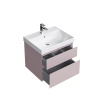 Kerama Marazzi Тумба CUBO подвесная с ящиками 60, мальва матовая 