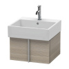 Duravit Vero Air Раковина 50cm, w, с площадкой,с 1 отв. под смеситель, Цвет белый