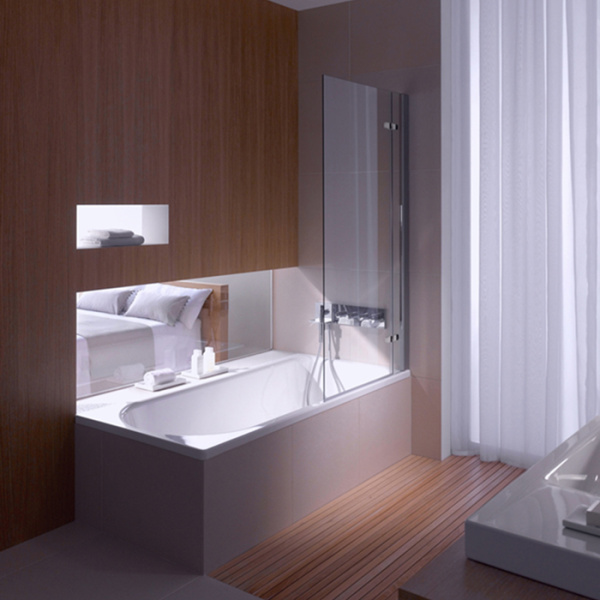 BETTE Ocean Ванна с шумоизоляцией 170х75х45, перелив сзади, белая (для удлиненного слива-перелива) ЦЕНА со СКЛАДА! 