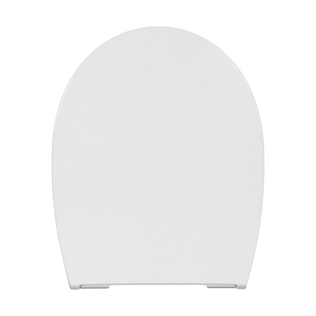 Roca VICTORIA NORD Cиденье с крышкой для унитаза тонкое с механизмом "мягкое закрывание", белый (ZRU9302919) 