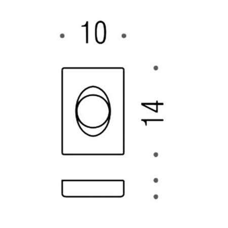 Colombo Complementi Диспенсер для санитарных пакетов, 10х14см., цвет: хром 