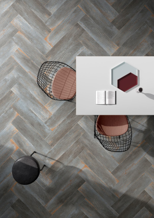 Керамогранит Vitra RusticWood Черный МатR10A 7Р 20x80 (1,76) 