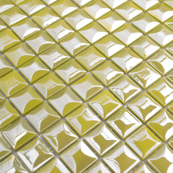 Мозаика Edna Green Зеленый (на сетке) 